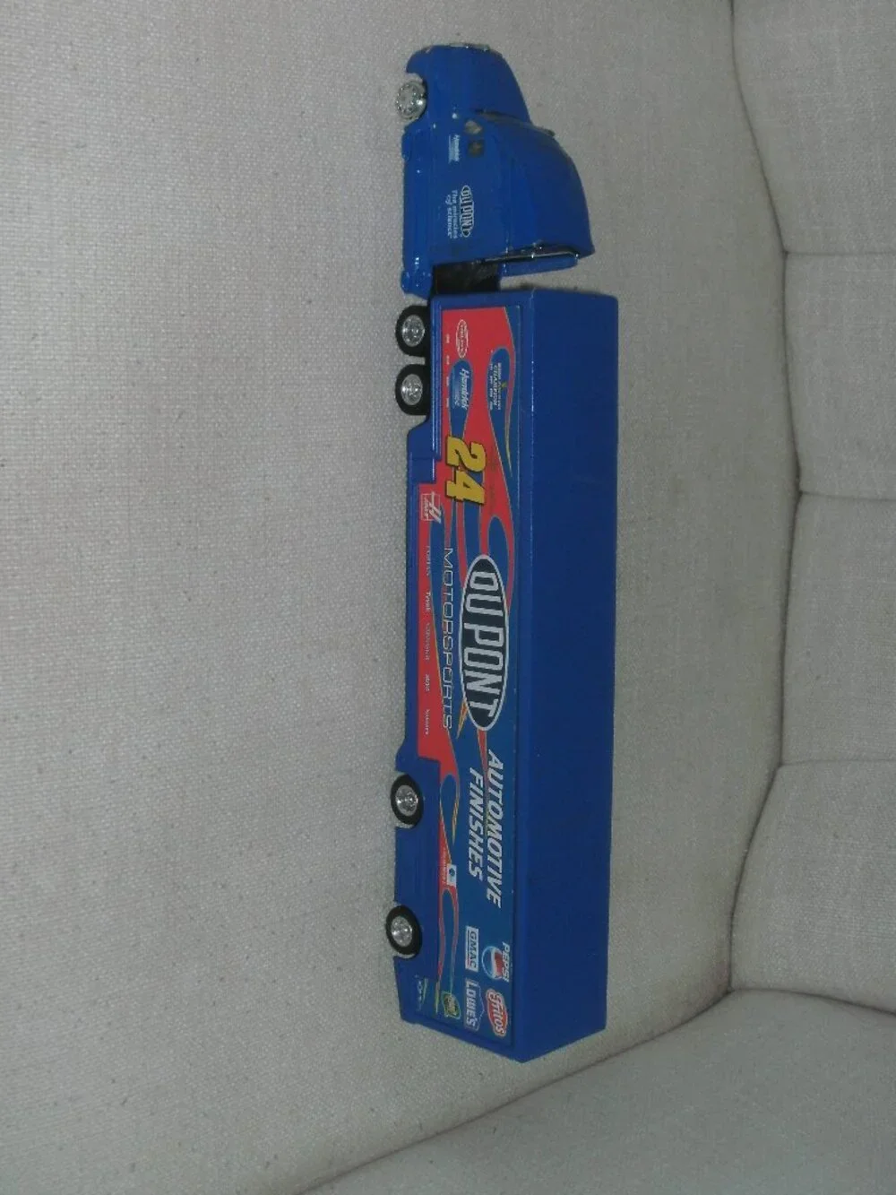 Jeff Gordon 24 DuPont Hendrick Motorsports Racing Hauler Blue Semi Truck 13
